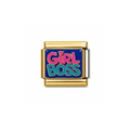Girl Boss Gold Charm