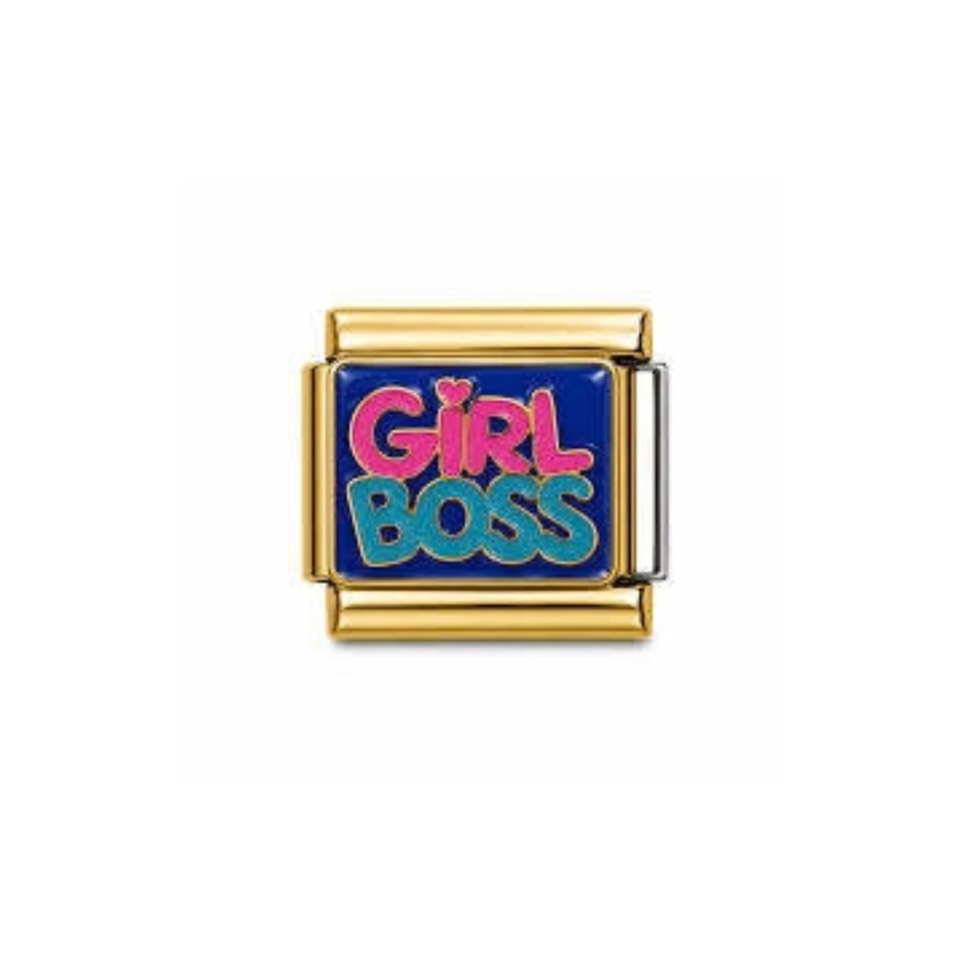 Girl Boss Gold Charm