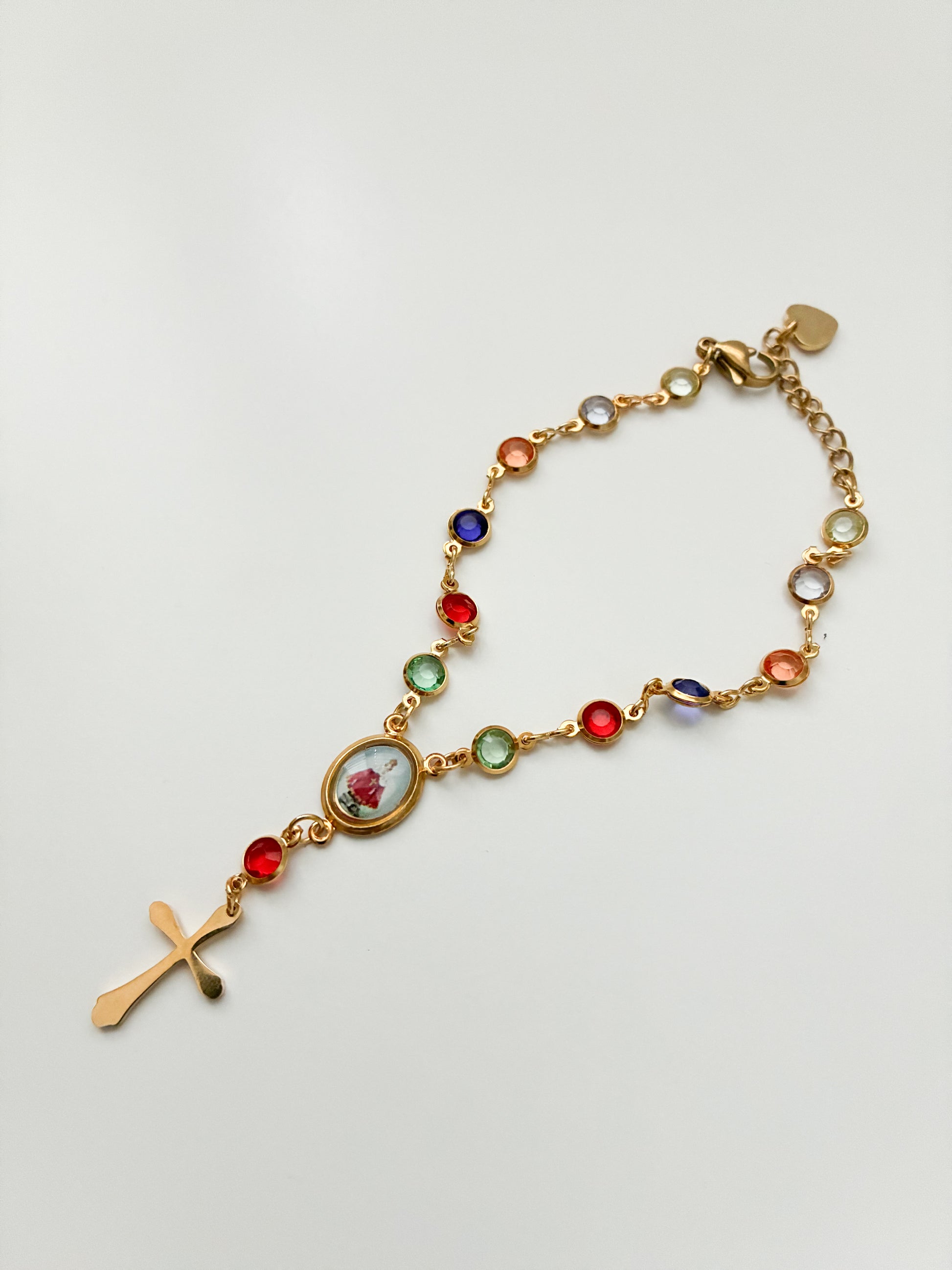 pulsera rosario amor eterno