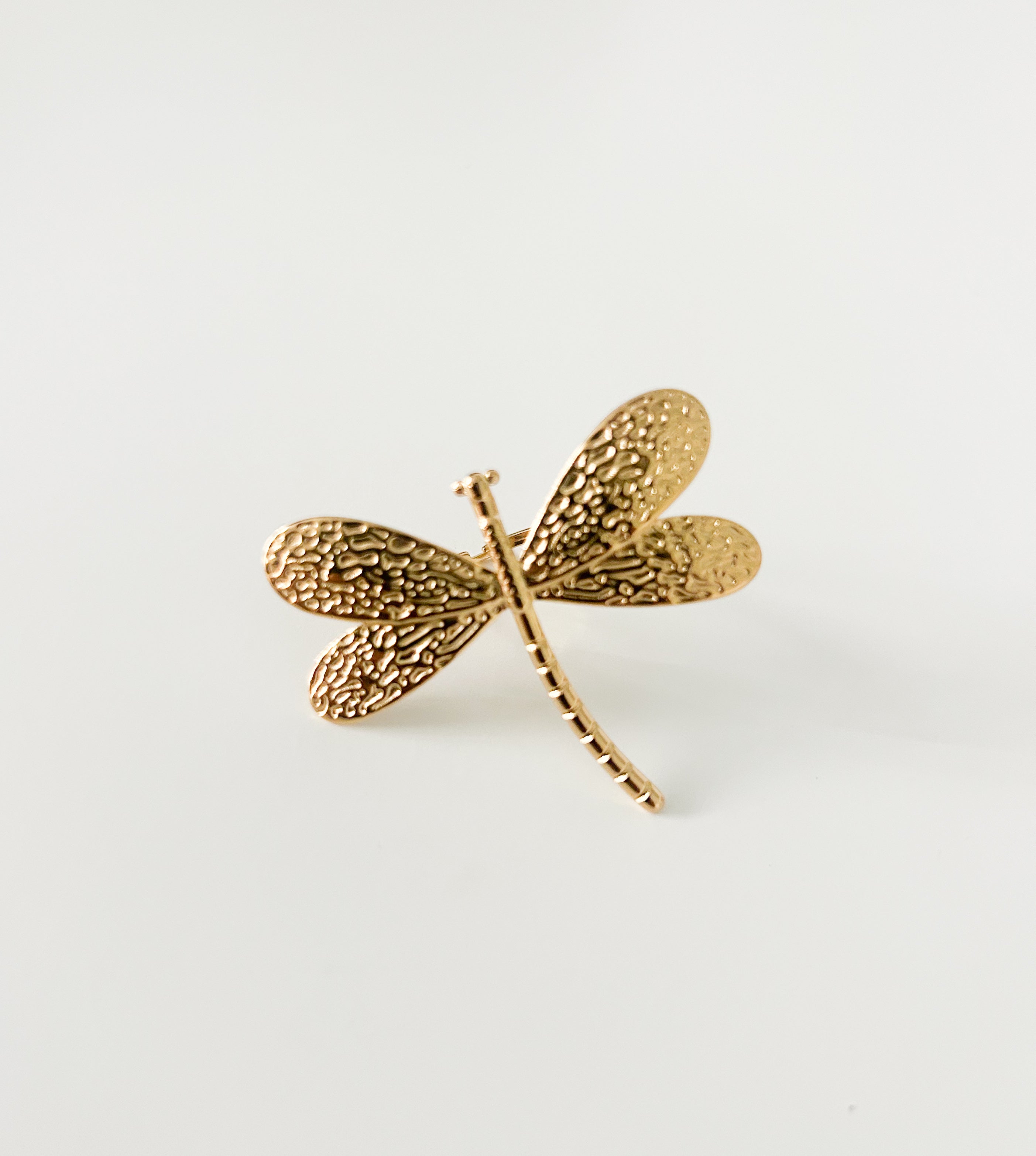 Libelula Dorada Ring