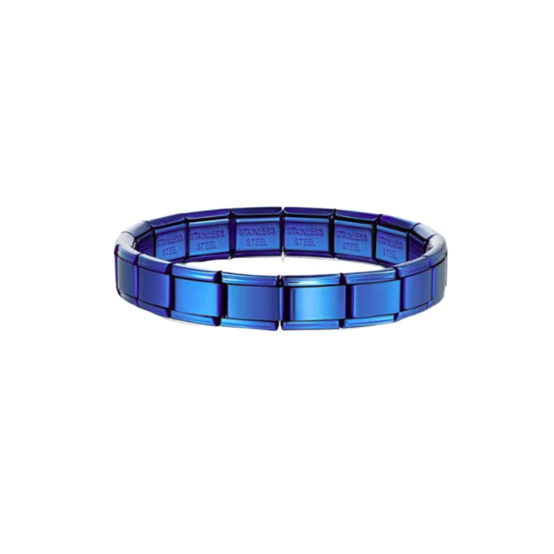 Pulsera Italiana Blue Aura