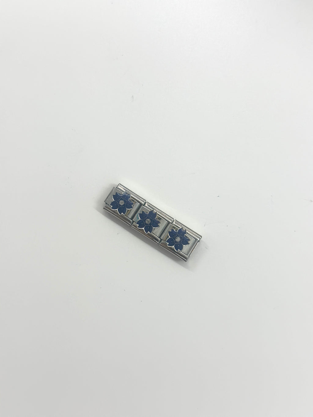 blue flower charm