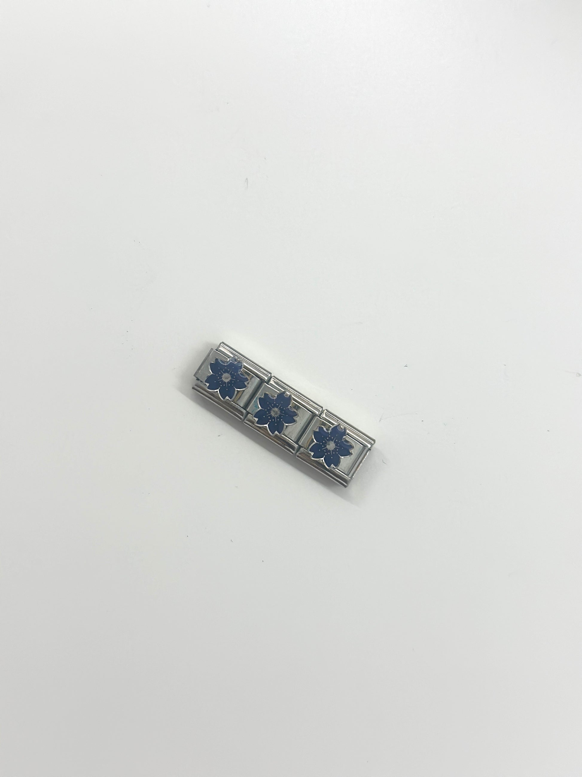 blue flower charm