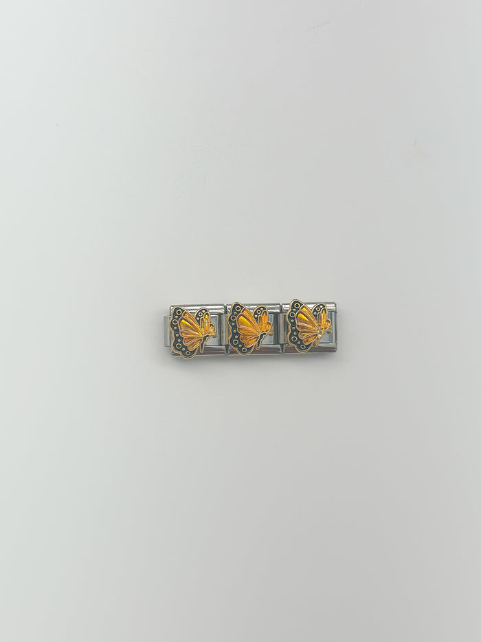 yellow butterfly charm