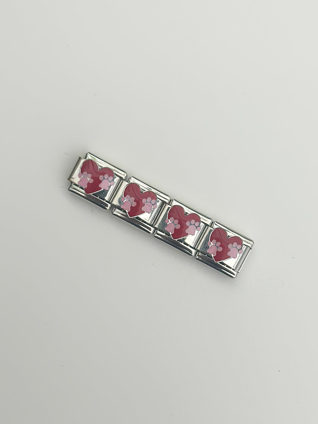 paw heart charm