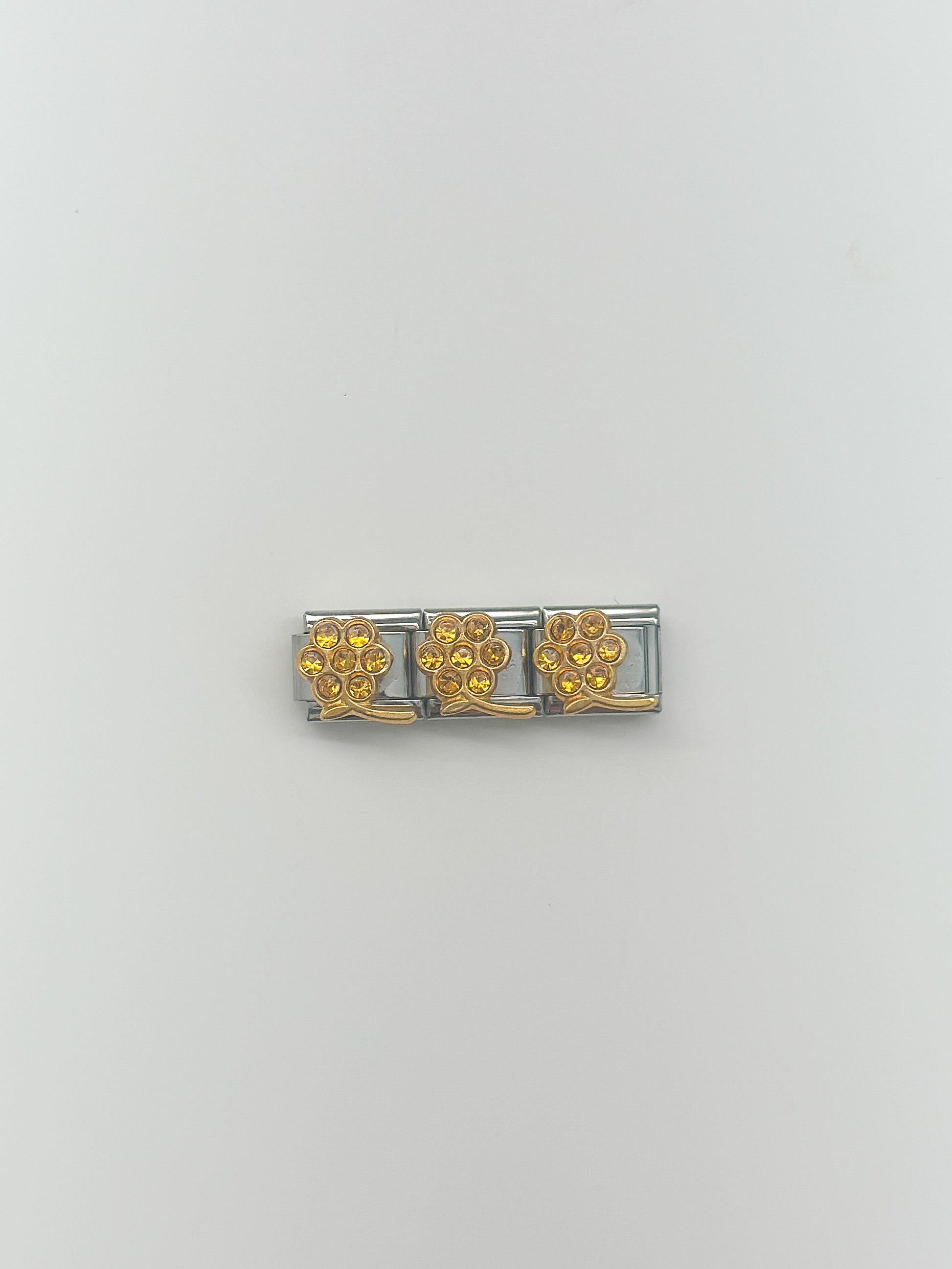 yellow flower charm