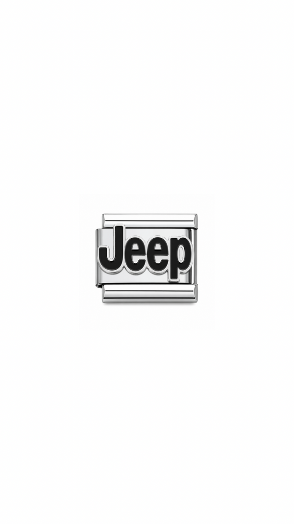Jeep logo Silver Charm