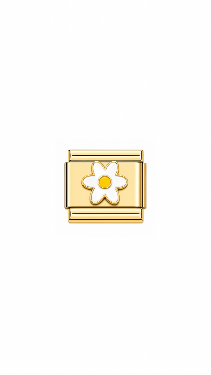 Daisy Gold Charm