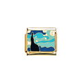 Noche Estrellada Gold Charm
