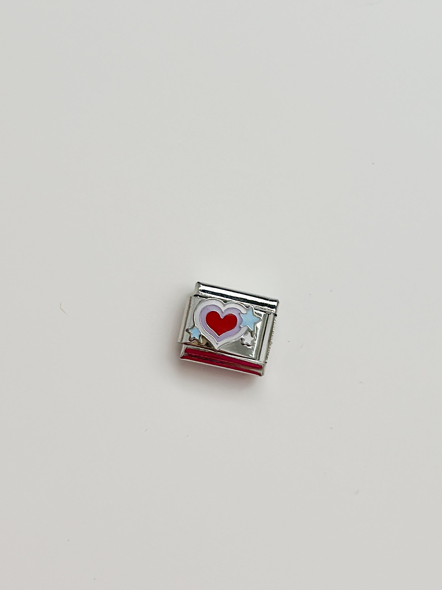 cutesy heart charm