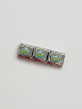 Light Blue Flower Charm