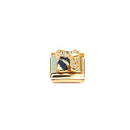 gold bee charm