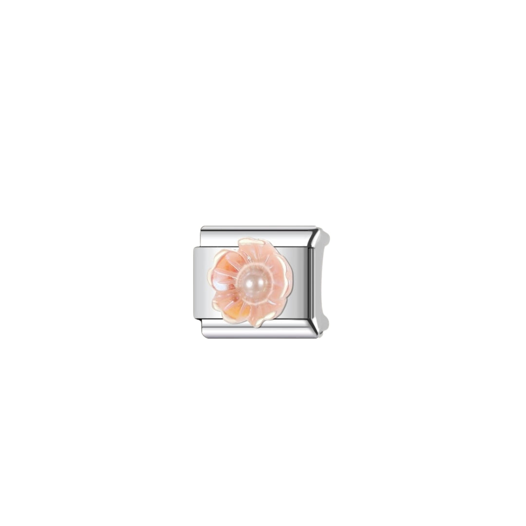 pink flower charm