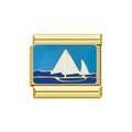 sail boat charm