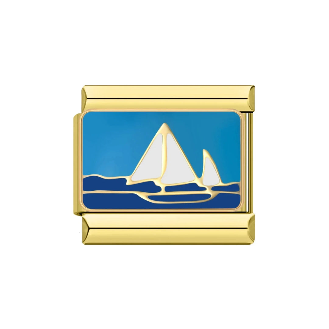 sail boat charm