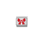 Red Bow Charm