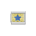 estrellita azul plata charm