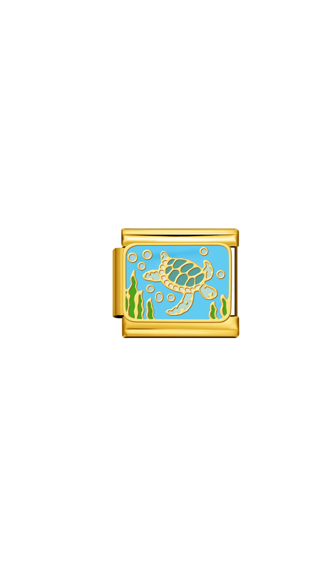 Gold Turtle Charm