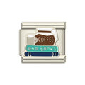 coffee and book lover  charm