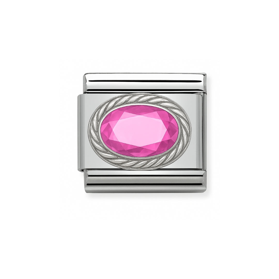 pink stone charm