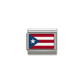 Puerto Rico flag charm