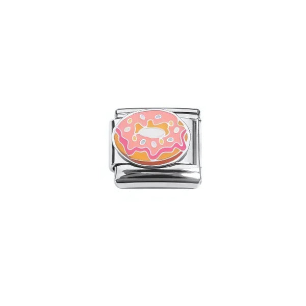 donut plata charm